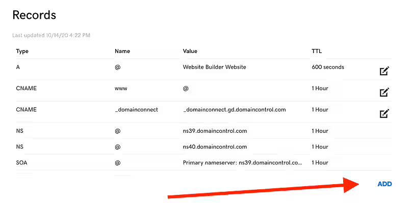 godaddy-records