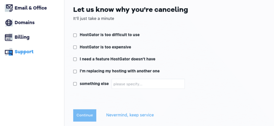 how-to-cancel-hostgator-account